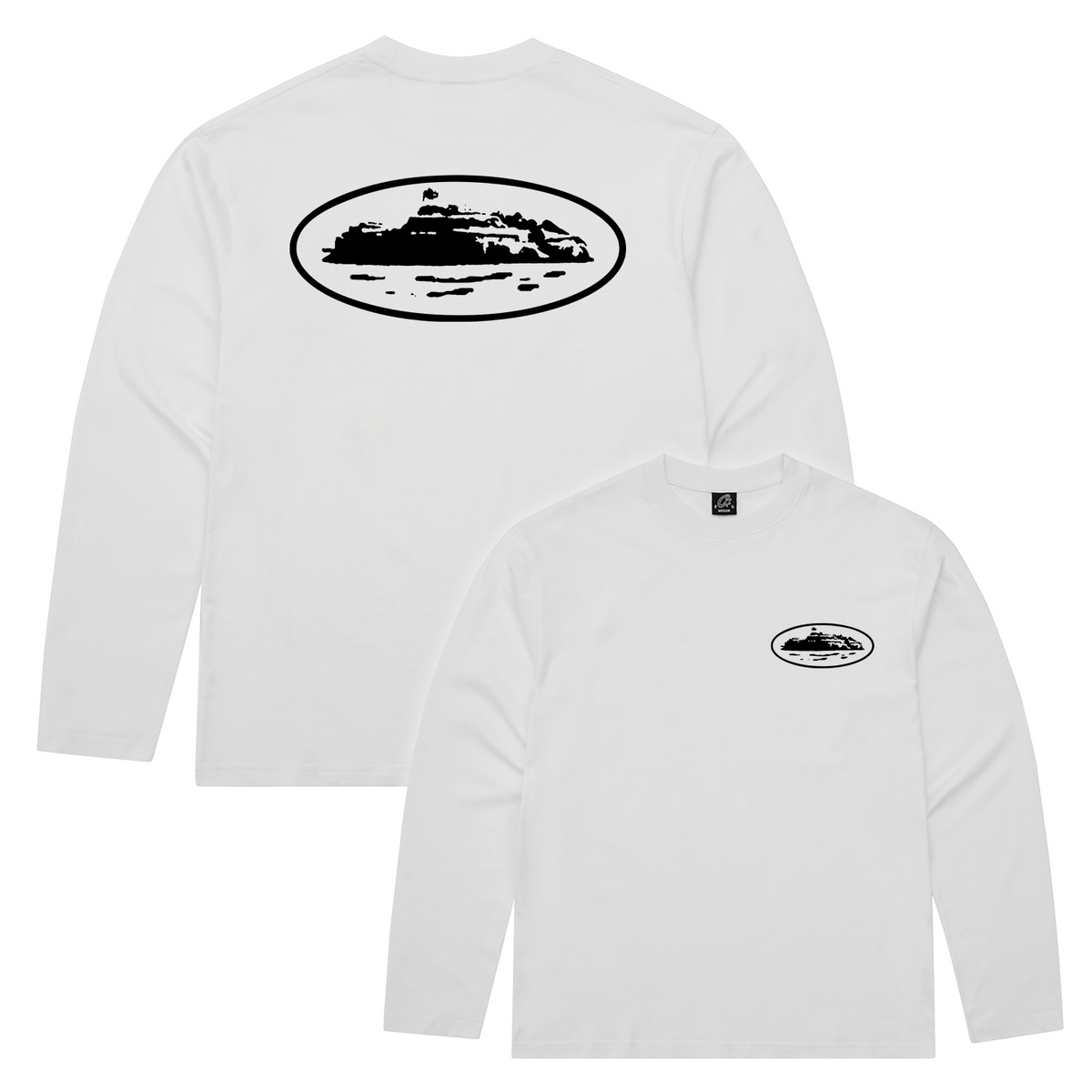 OG ISLAND LS TEE [WHITE]